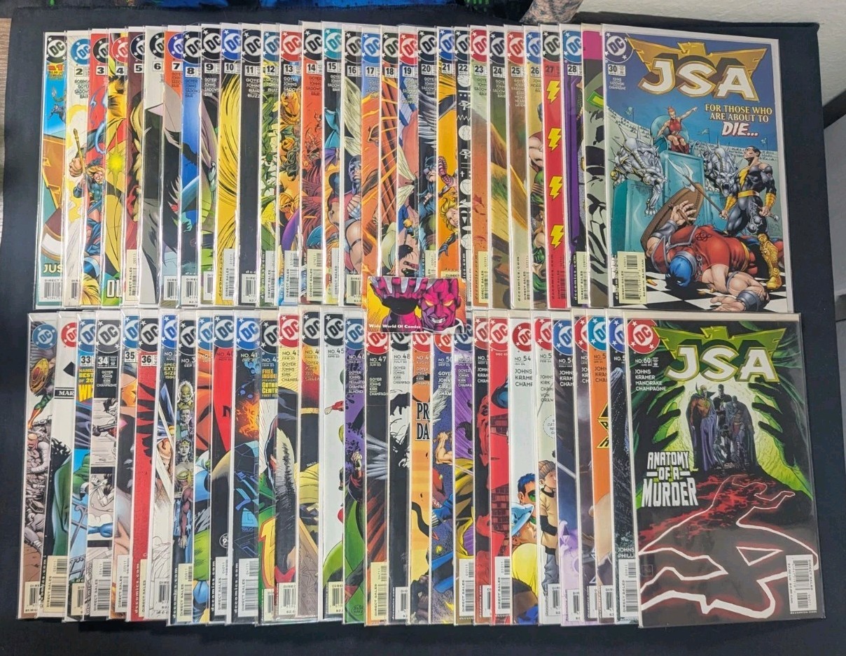 JSA #1-87 Complete Set & Secret Files DC Comics 1999 Johns Ross JSA #1-87 Complete Set & Secret Files DC Comics 1999 Johns Ross