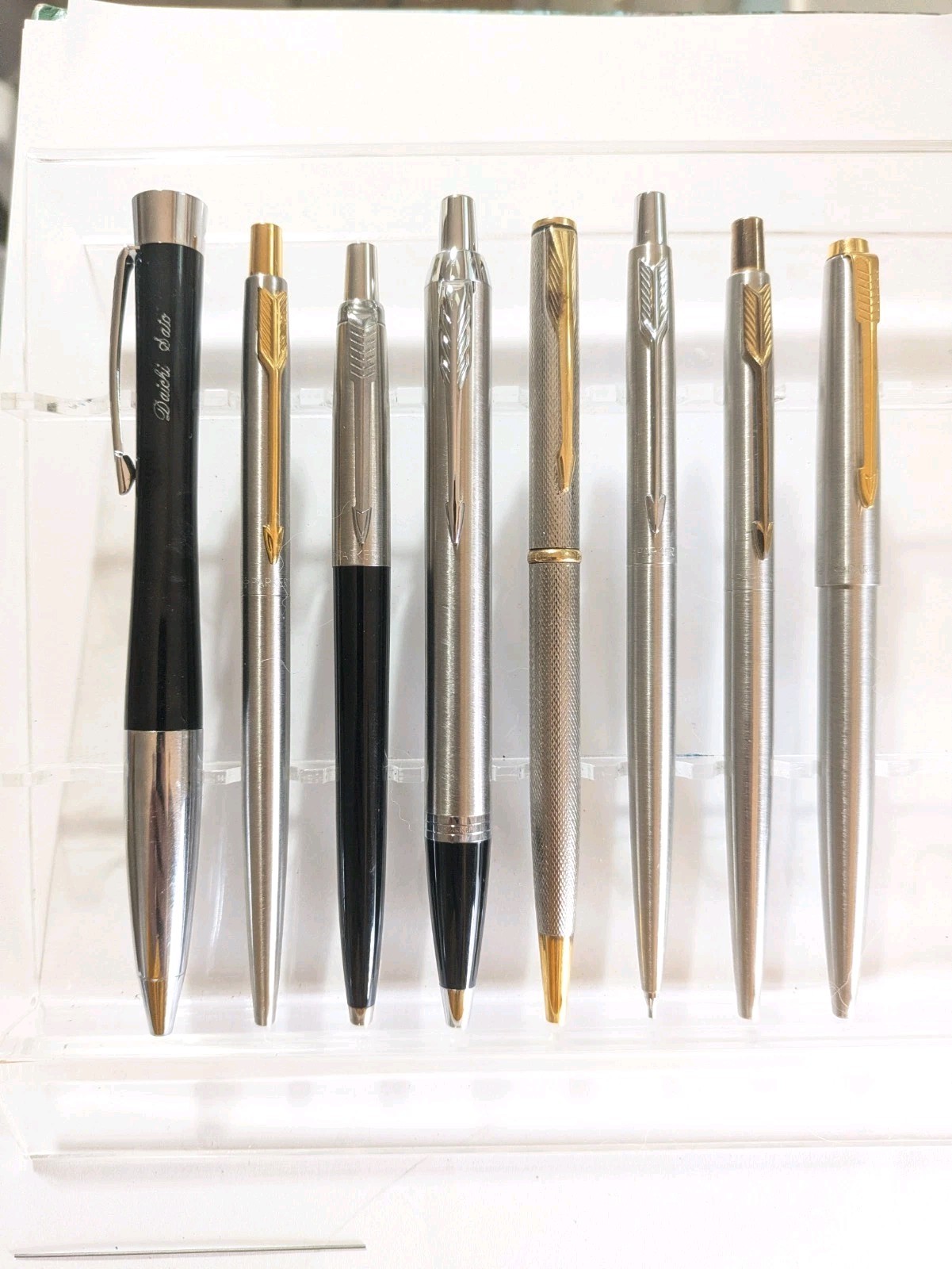 vtg 8x Parker Ballpoint Pen Pencil Lot - Need Refills vtg 8x Parker Ballpoint Pen Pencil Lot - Need Refills