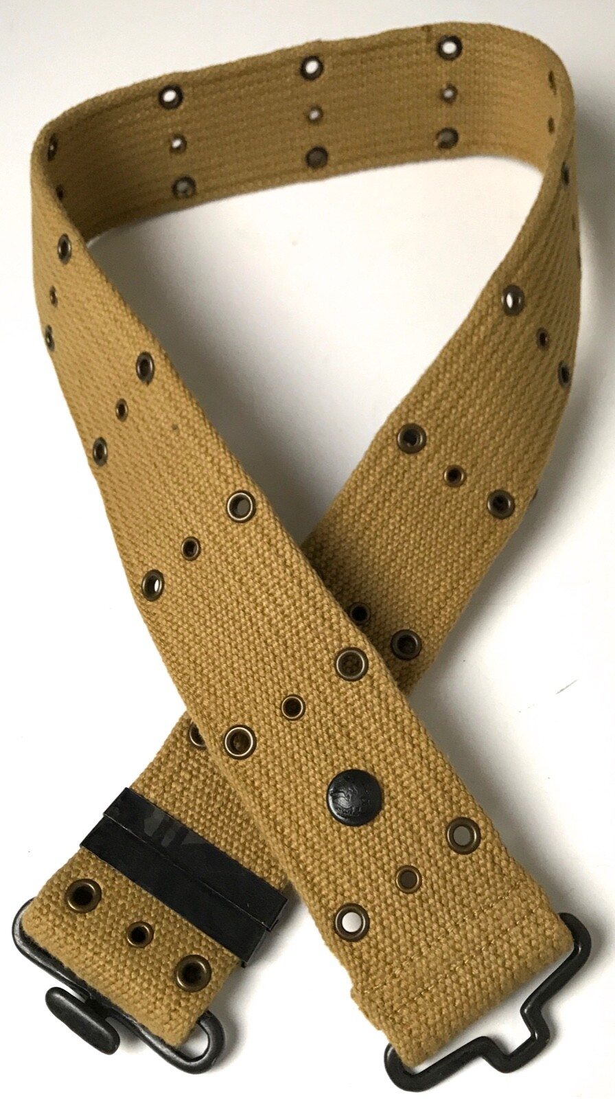 WWI WWII US M1910 .45 AMMO COMBAT FIELD EQUIPMENT PISTOL BELT-EAGLE SNAP, LONG WWI WWII US M1910 .45 AMMO COMBAT FIELD EQUIPMENT PISTOL BELT-EAGLE SNAP, LONG