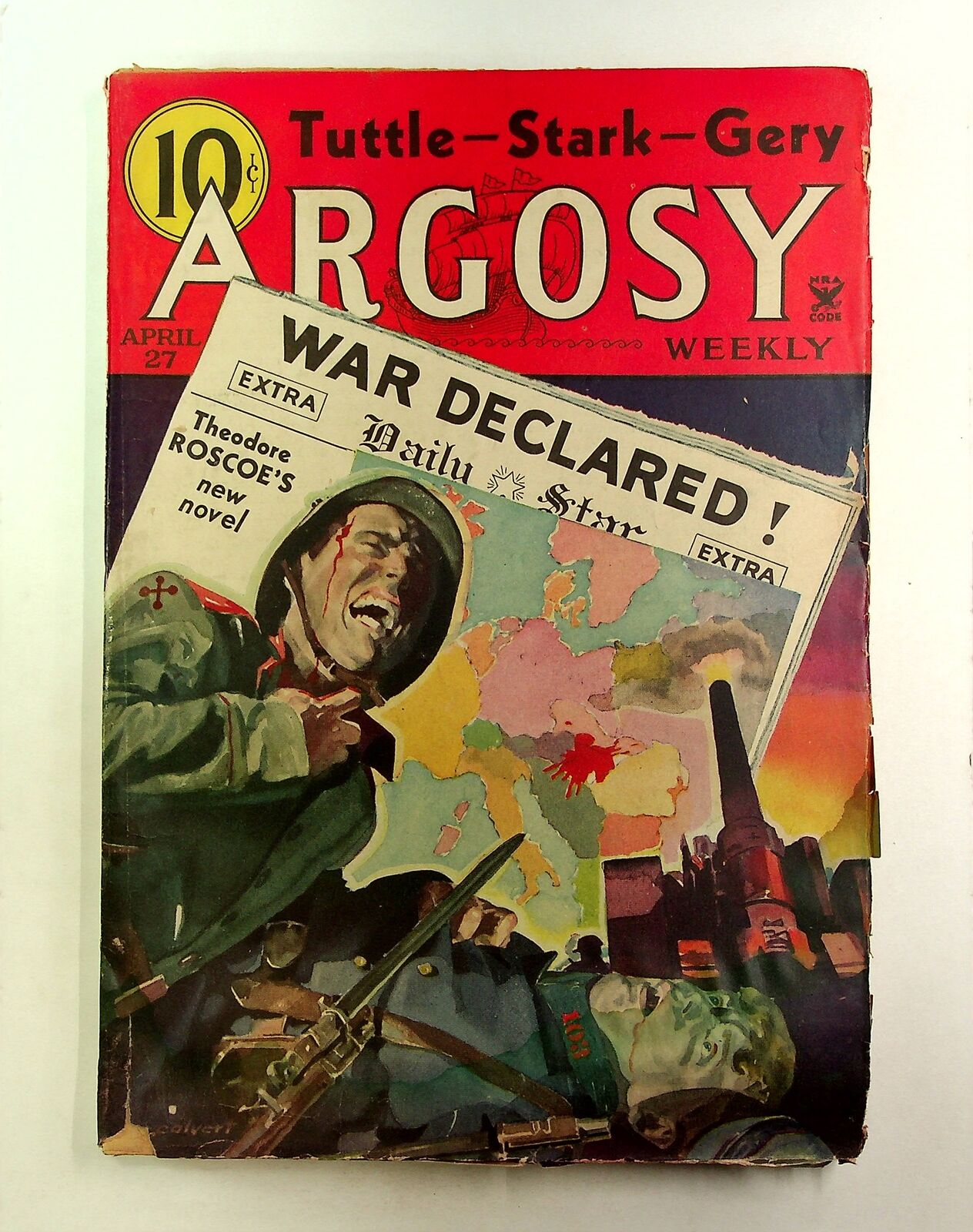 Argosy Part 4: Argosy Weekly Apr 27 1935 Vol. 255 #2 GD Low Grade
