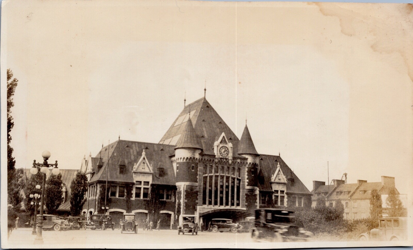 1930\'s Photo Of Palace Station Quebec City. Quebec Canada 1930\'s Photo Of Palace Station Quebec City. Quebec Canada