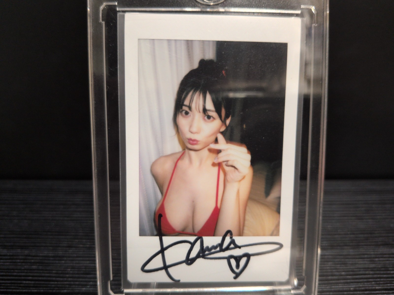 Kanna Seto Auto Autographed Signed instax photo Cheki Japan Kanna Seto Auto Autographed Signed instax photo Cheki Japan