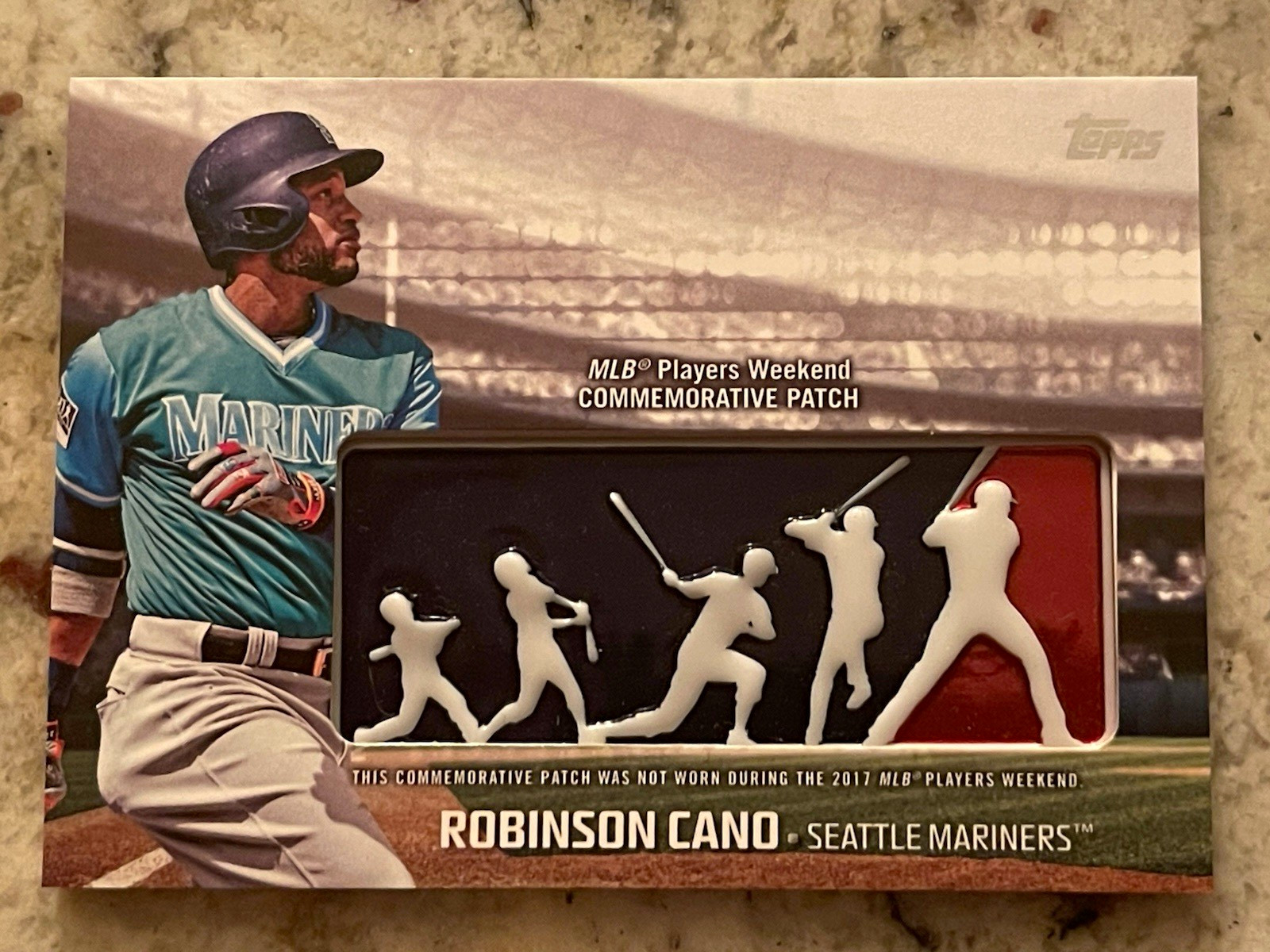 Topps 2018 Players Weekend Patch Card- Robinson Cano - Seattle Mariners