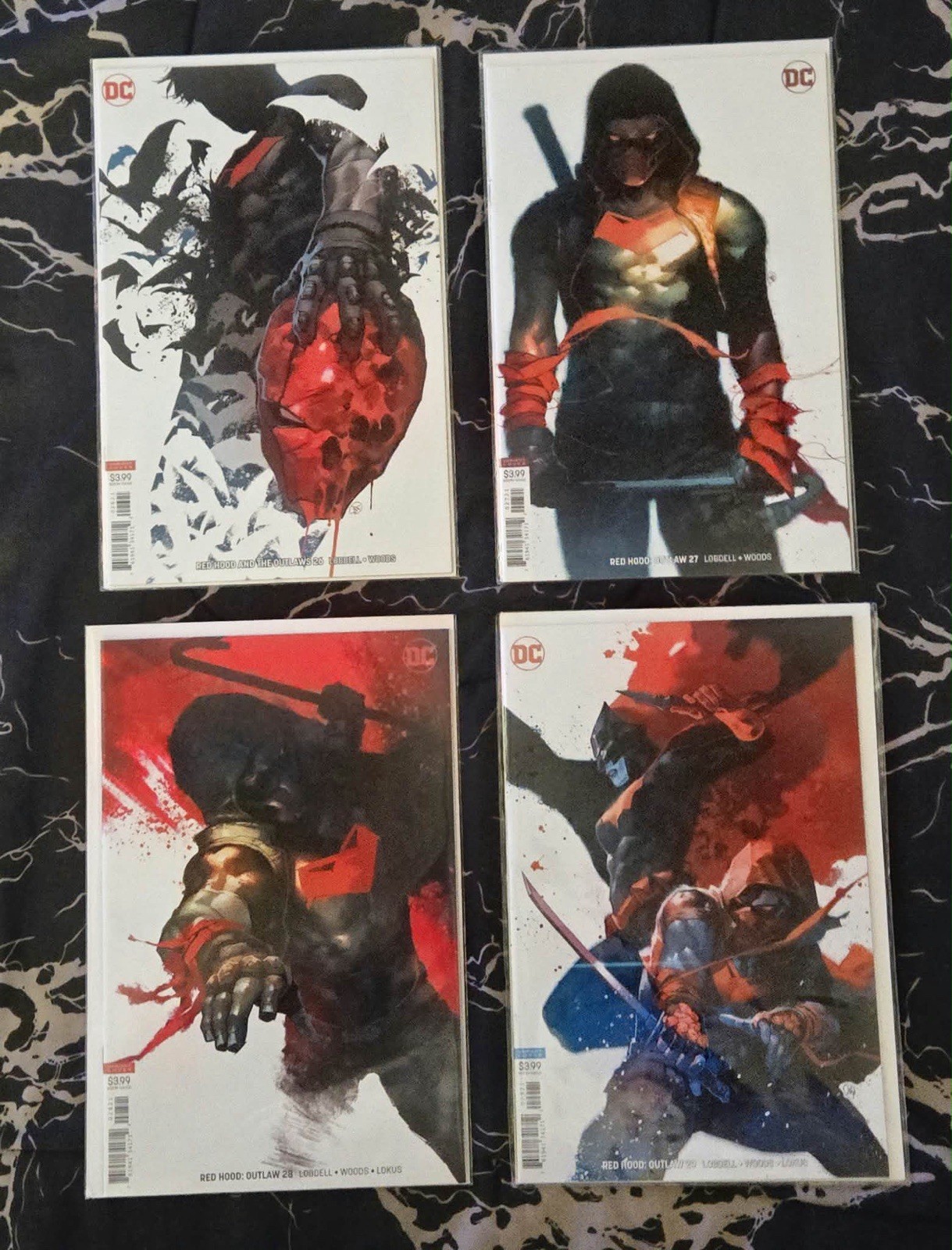 DC Comics Red Hood and the Outlaw #26 #27 #28, #29 DC Comics Red Hood and the Outlaw #26 #27 #28, #29