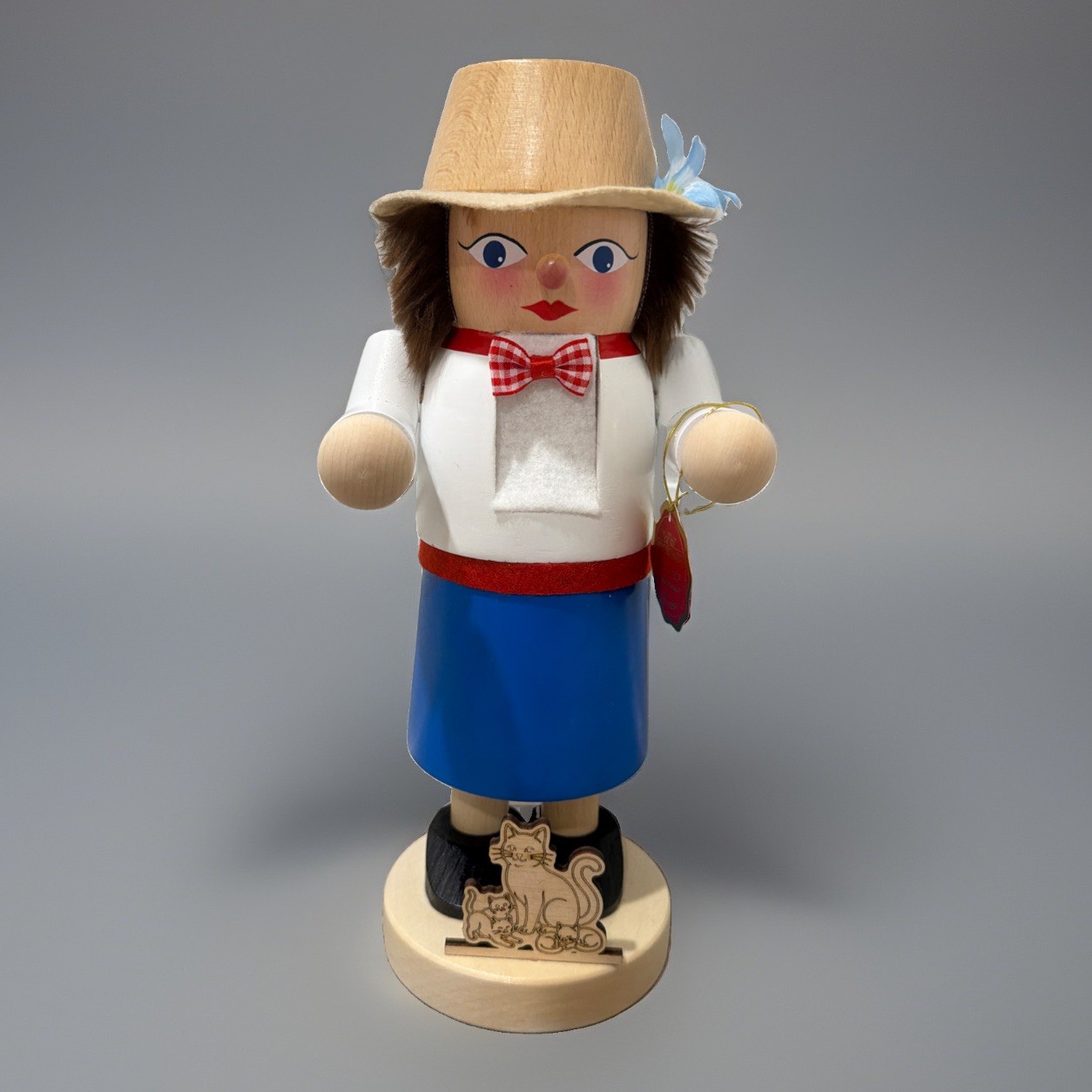 Steinbach Original Erzgebirge Handmade in Germany Marienberg Mrs. Chubby W Cats Steinbach Original Erzgebirge Handmade in Germany Marienberg Mrs. Chubby W Cats