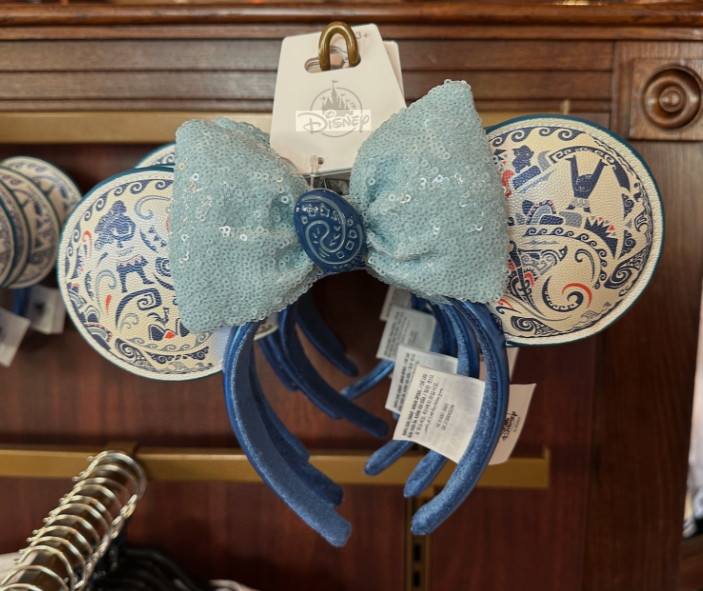 Disneyland Paris Moana Vaiana Polynesian Sequin Ears Headband DLP NWT - In Hand