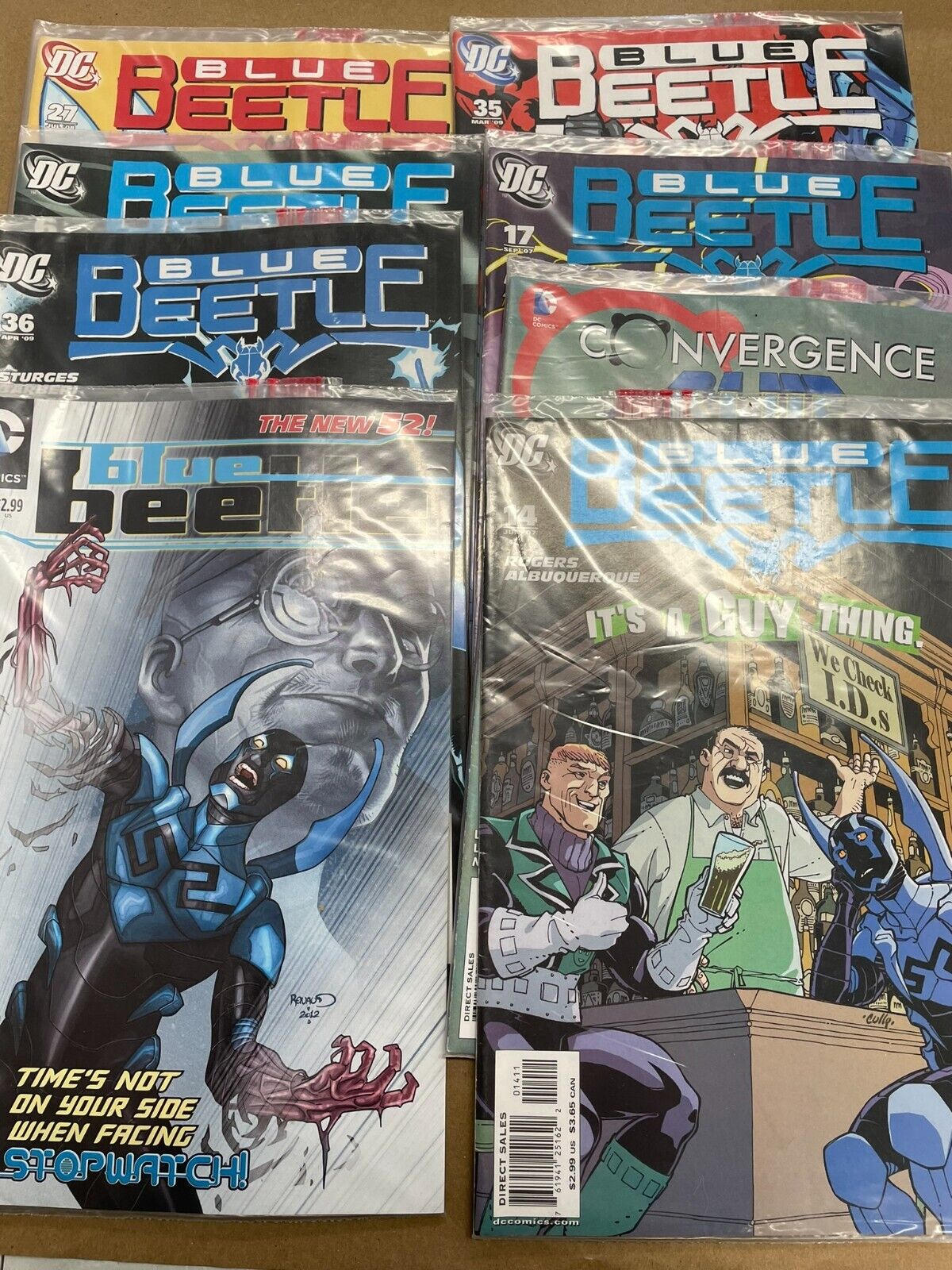The Blue Beetle Comic Books **LOT OF 8** (DC Comics)