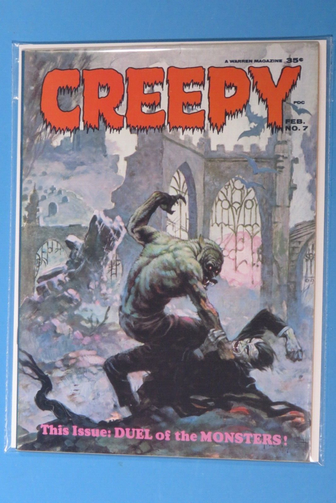 Creepy Magazine #7 1965 Frank Frazetta Cover VF/NM
