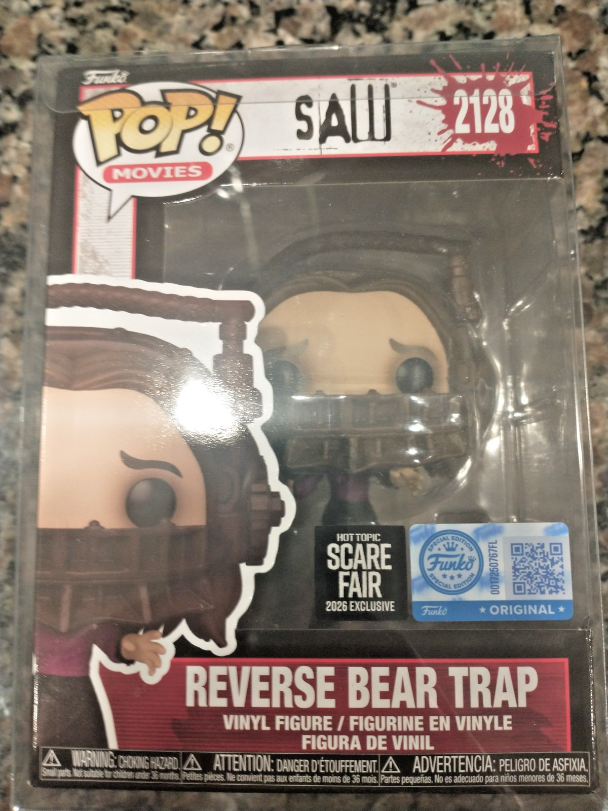 New Funko Pop Reverse Bear Trap Scare Fair 2026 Exclusive #2128 - Next Day Ship New Funko Pop Reverse Bear Trap Scare Fair 2026 Exclusive #2128 - Next Day Ship