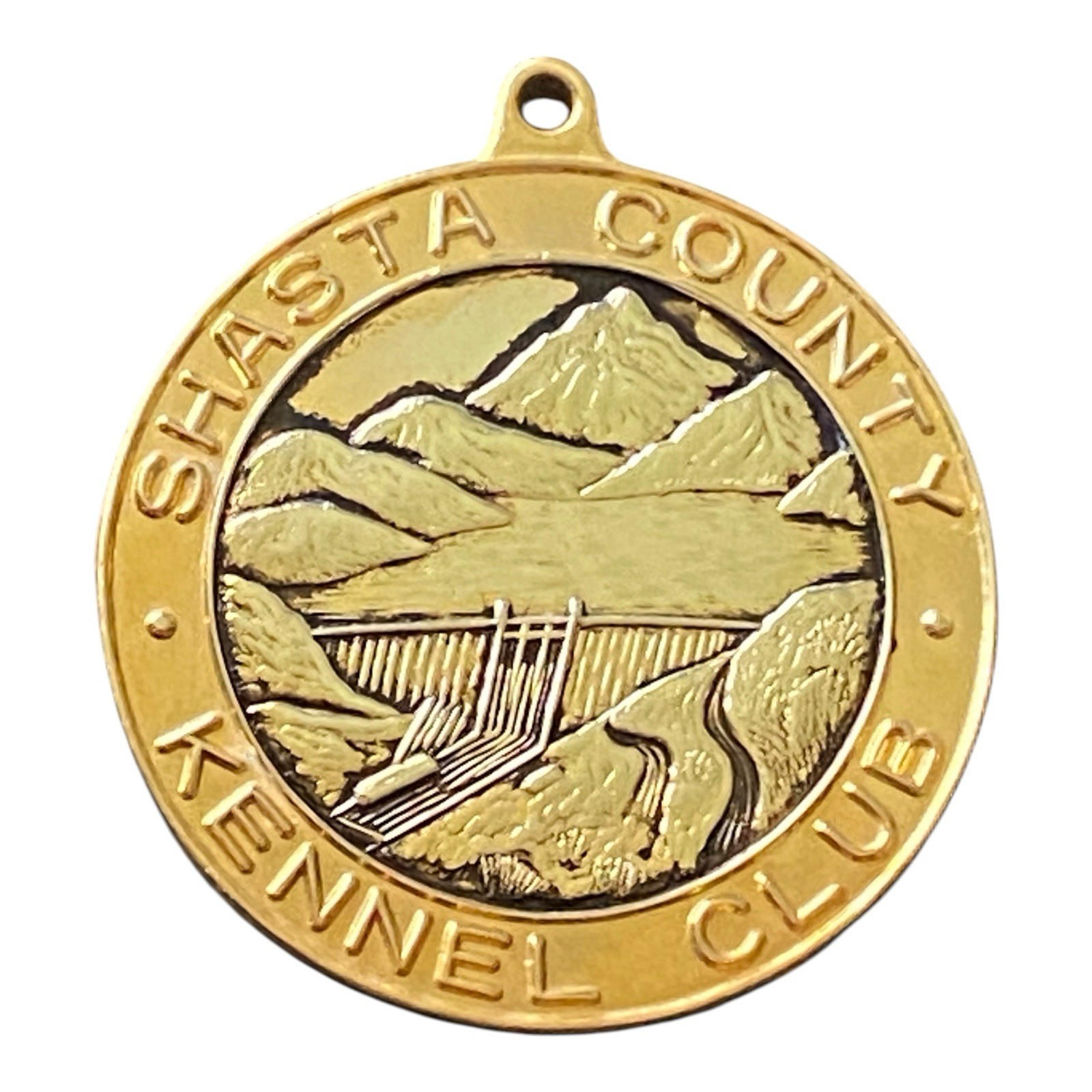 Vintage 1967 Shasta County Kennel Club Medal Award Pendant Medallion California Vintage 1967 Shasta County Kennel Club Medal Award Pendant Medallion California
