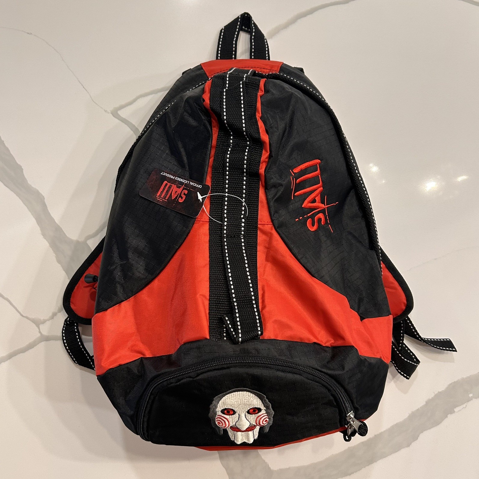 2007 SAW IV Jigsaw Billy Puppet Backpack Official Horror Movie Merch NWT 2007 SAW IV Jigsaw Billy Puppet Backpack Official Horror Movie Merch NWT