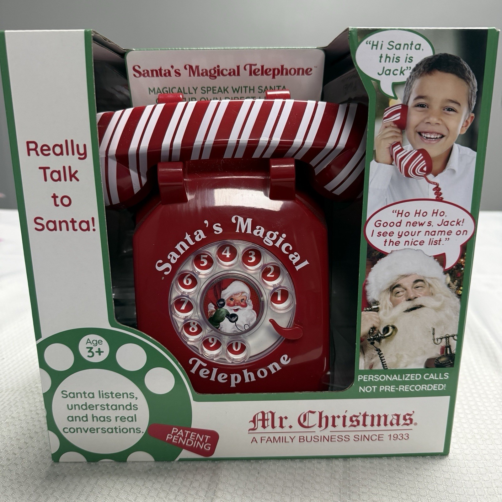Mr Christmas Santas Interactive Magical Telephone Phone Call Talk New Mr Christmas Santas Interactive Magical Telephone Phone Call Talk New