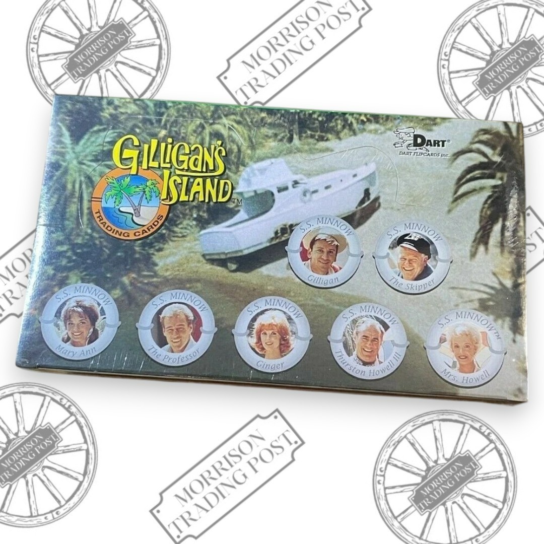 1997 Dart Flip Cards Gilligan's Island Factory Sealed Box 1997 Dart Flip Cards Gilligan's Island Factory Sealed Box