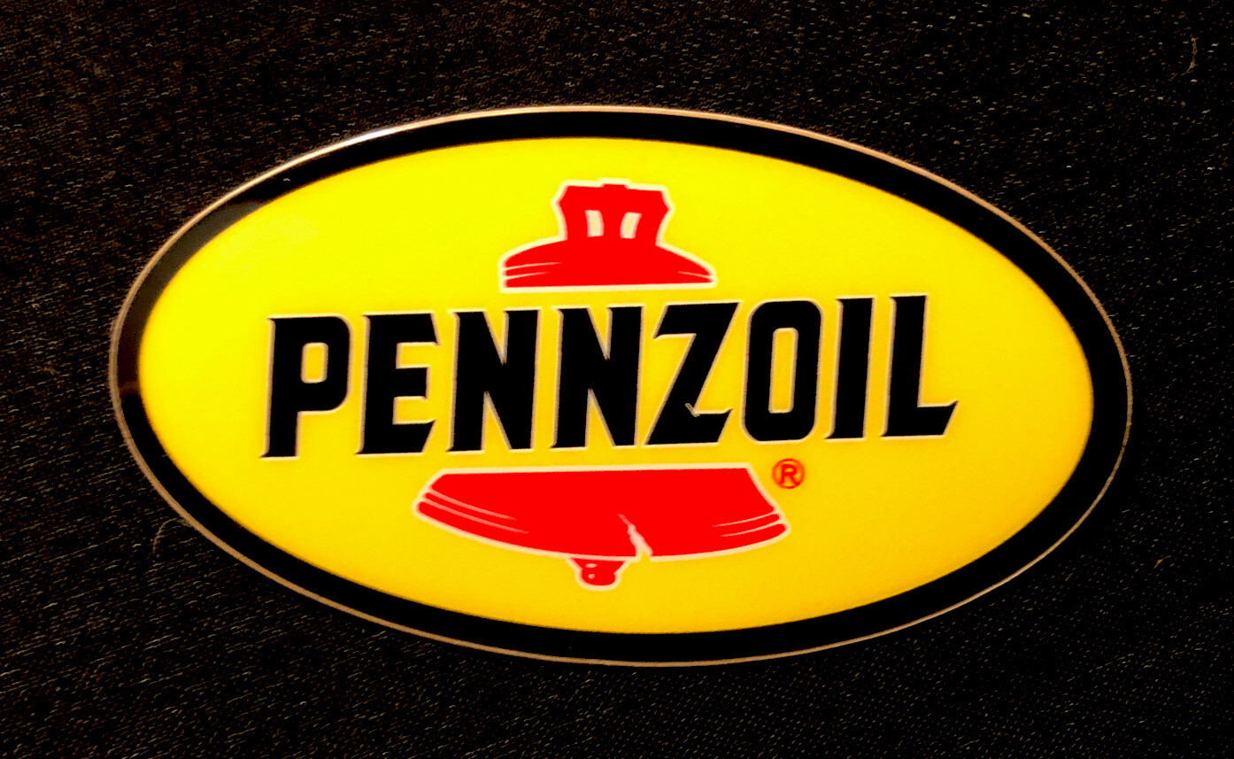 PENNZOIL STICKER “ORIGINAL STYLE” 3 3/4 X 2“ SUPER THICK QUALITY OUTDOOR USE PENNZOIL STICKER “ORIGINAL STYLE” 3 3/4 X 2“ SUPER THICK QUALITY OUTDOOR USE