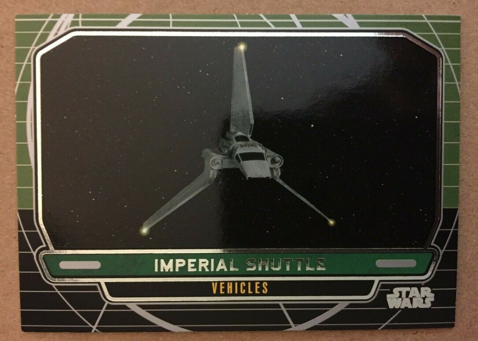 2012 Topps Star Wars Galactic Files Vehicles #288 Imperial Shuttle