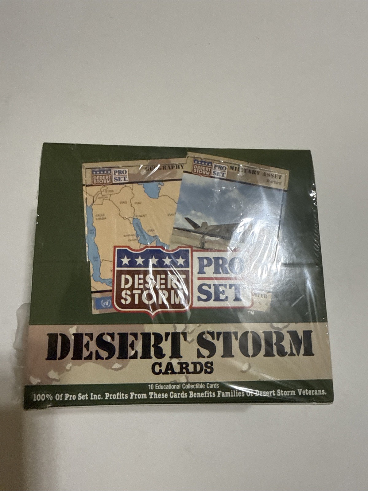 Vintage 1991 Pro Set Desert Storm Military Trading Cards New Sealed Vintage 1991 Pro Set Desert Storm Military Trading Cards New Sealed