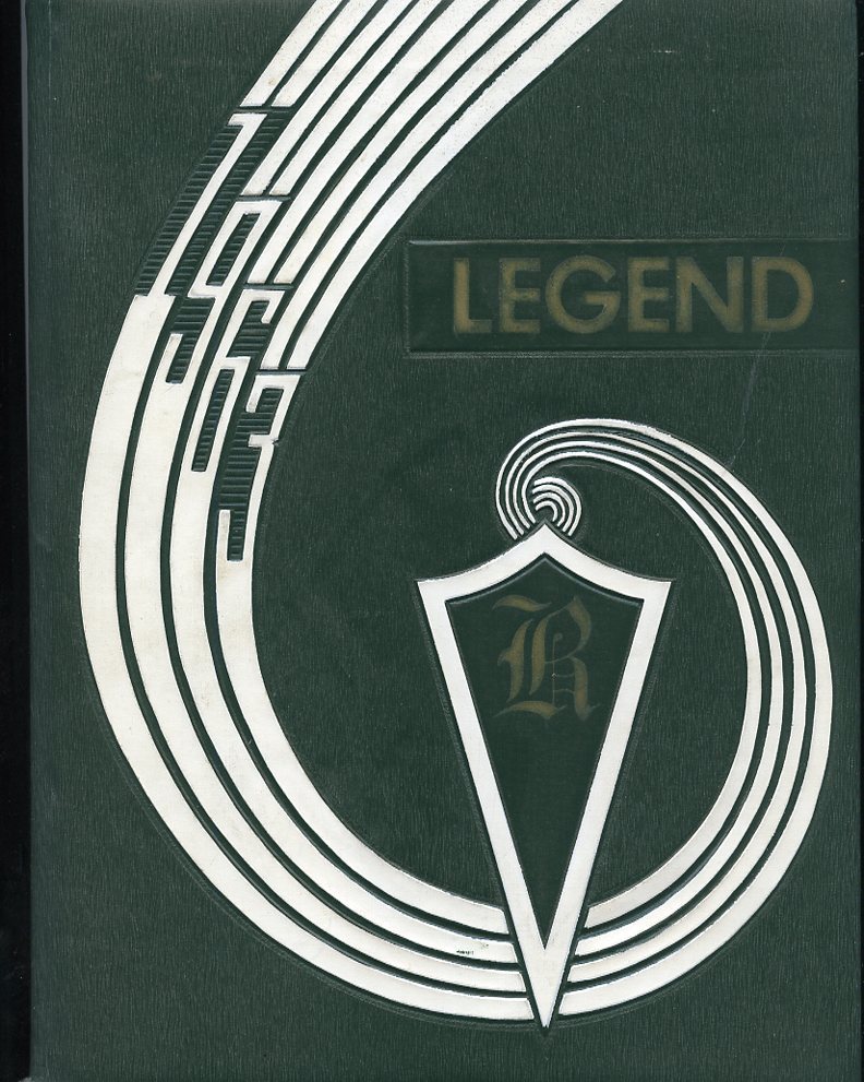 Original 1963 Yearbook-Reynolds High School-Troutdale Oregon-Lancers Legend Original 1963 Yearbook-Reynolds High School-Troutdale Oregon-Lancers Legend