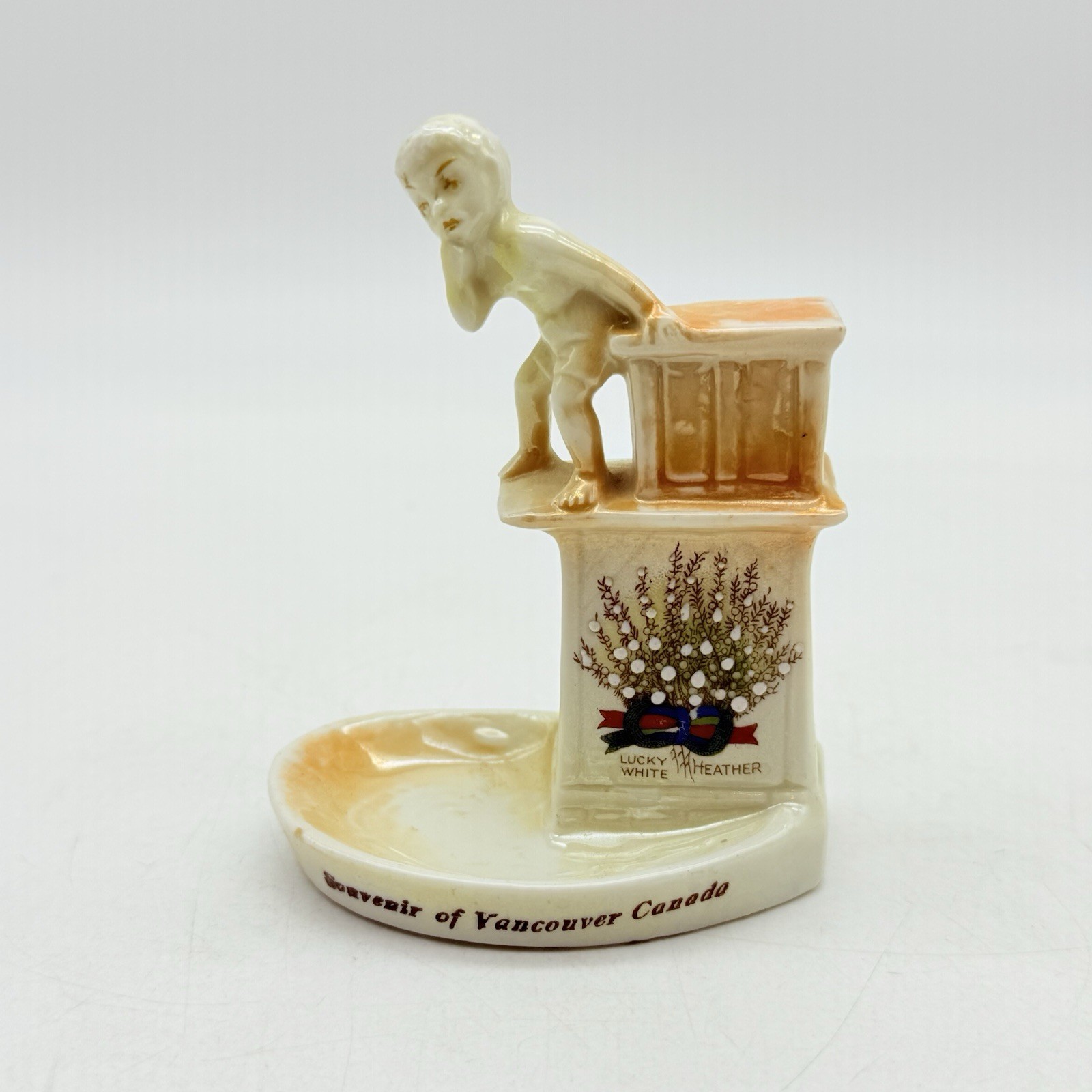 Vintage Winnipeg Canada Souvenir Lusterware Trinket Holder Vintage Winnipeg Canada Souvenir Lusterware Trinket Holder