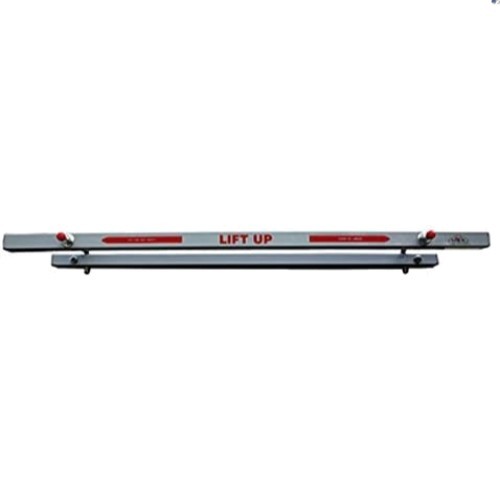 36-Inch Patented Security Bar for Back Door - Zinc Finish & Optional Padlock