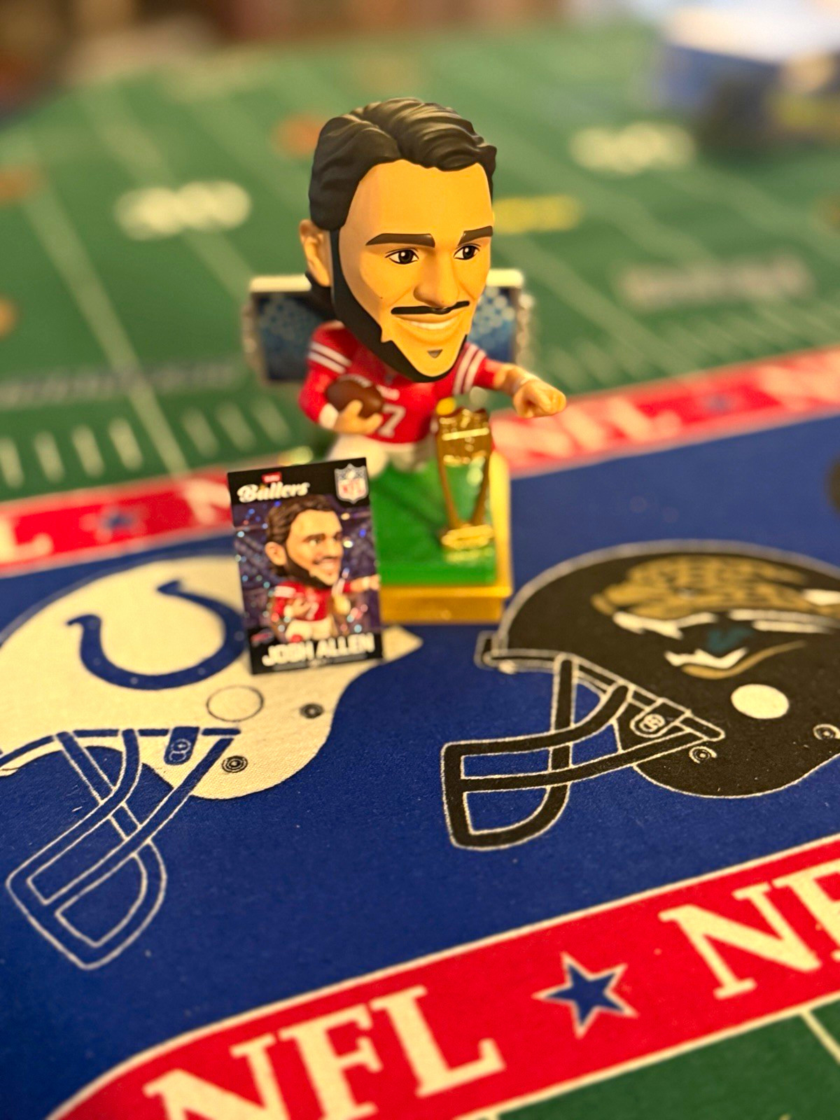 ZURU NFL Ballers Josh Allen Buffalo Bills 1/90 SUPER RARE Figure Complete ZURU NFL Ballers Josh Allen Buffalo Bills 1/90 SUPER RARE Figure Complete