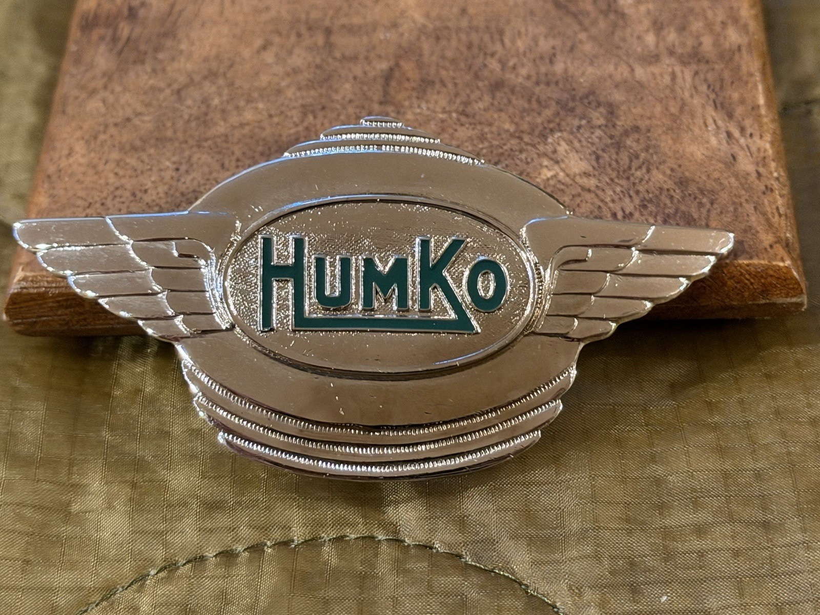 Vintage HUMKO Trucking Co. Cap Badge - Memphis, Tennessee - 1960’s / 70’s Vintage HUMKO Trucking Co. Cap Badge - Memphis, Tennessee - 1960’s / 70’s