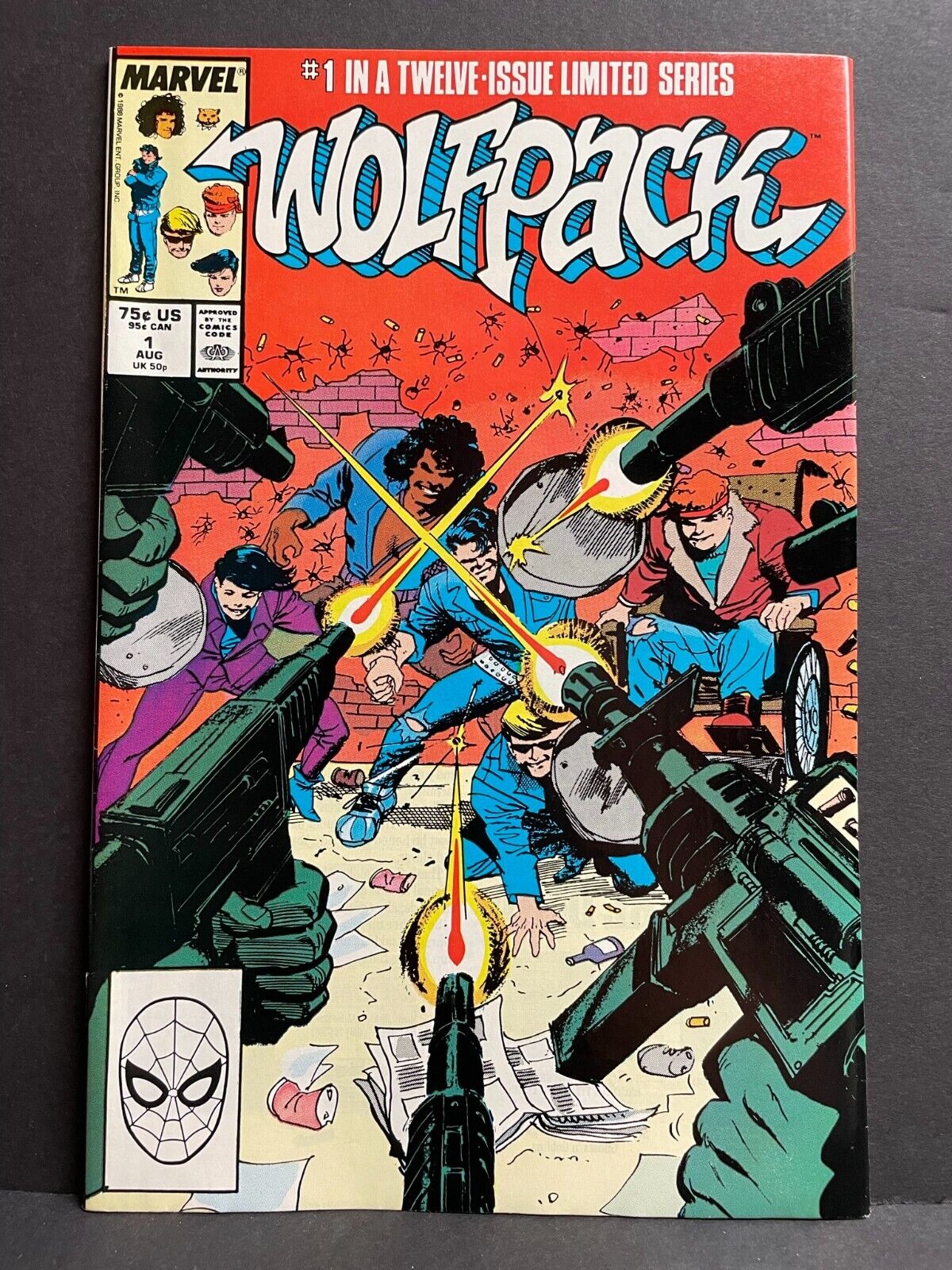 Wolfpack #1  NM  1988   High Grade Marvel Comic 1st Appearance UNREAD