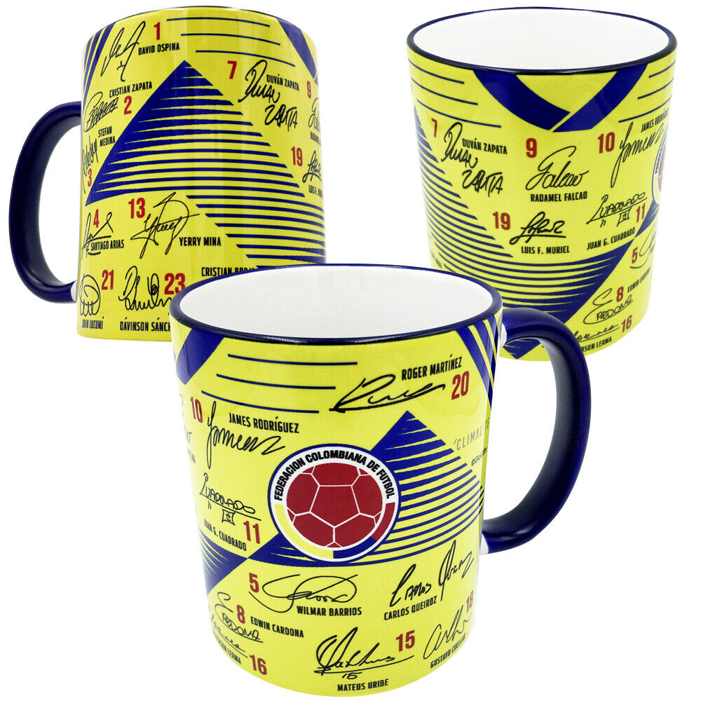 Colombia Mug Futbol Soccer Mugs Collectible Souvenir Gift 