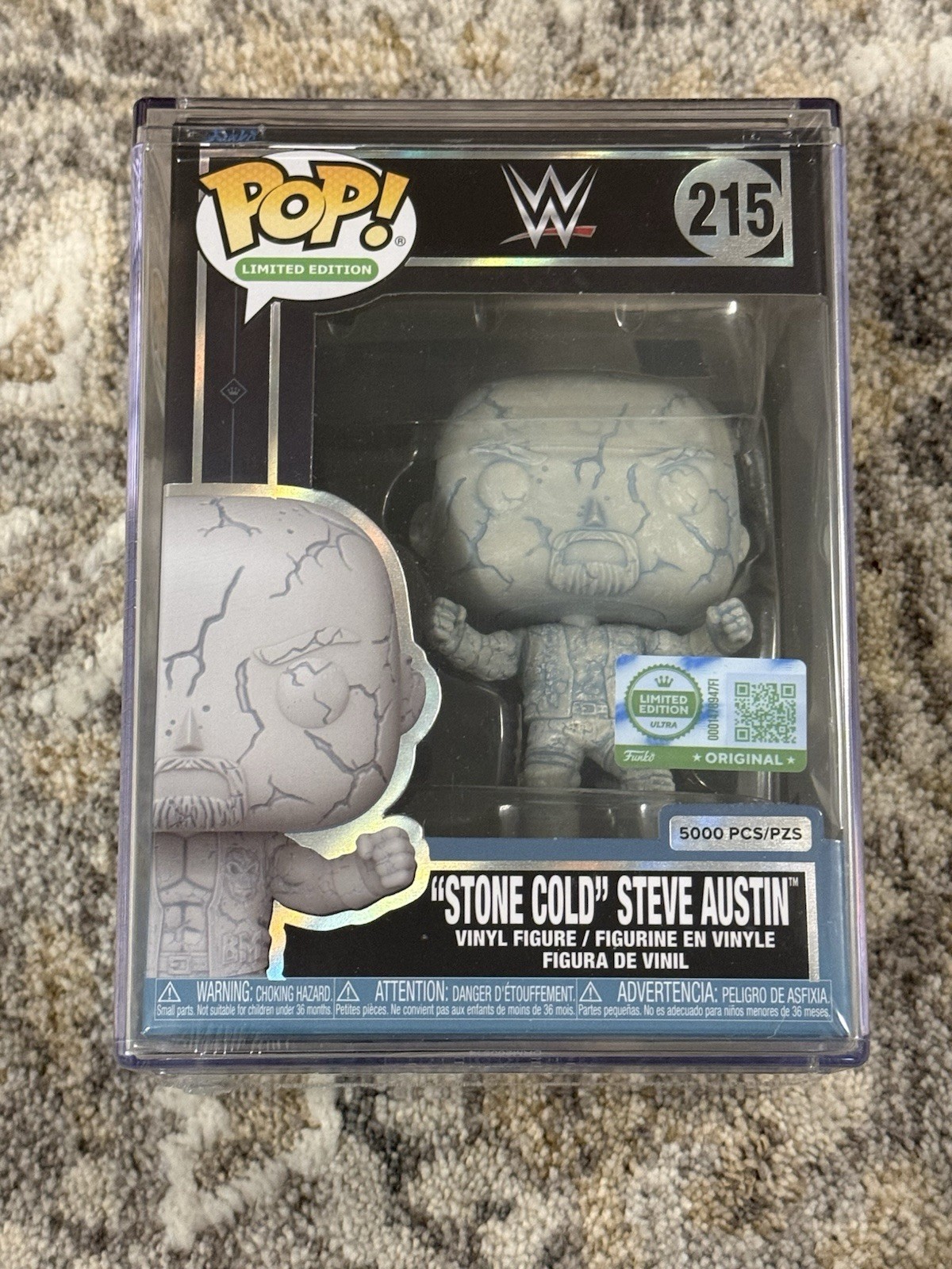 Funko Pop “Stone Cold” Steve Austin 5000 pcs Limited Edition +Protector Funko Pop “Stone Cold” Steve Austin 5000 pcs Limited Edition +Protector