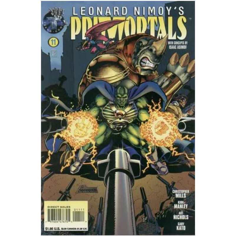 Leonard Nimoy\'s Primortals (1995 series) #11 in NM minus cond. Big comics [v]