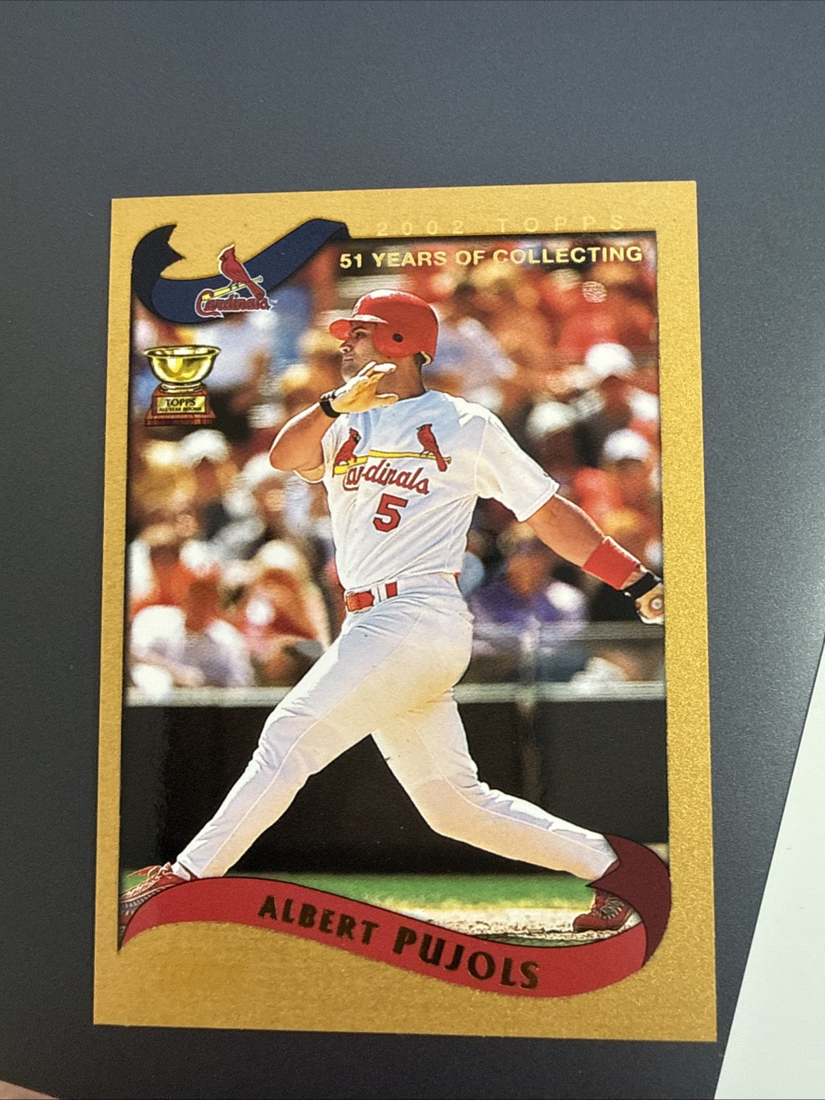 2002 Topps - Albert Pujols, Placido Polanco #160 Gold /2002