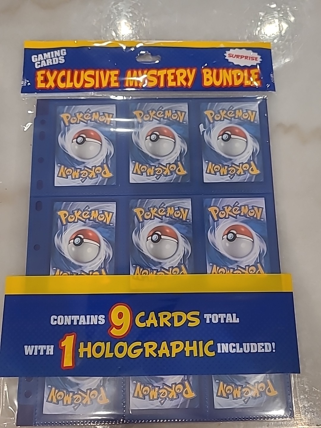 Pokemon Trading Cards Exclusive Mystery Bundle 9 Cards w Holographic Surprise Pokemon Trading Cards Exclusive Mystery Bundle 9 Cards w Holographic Surprise