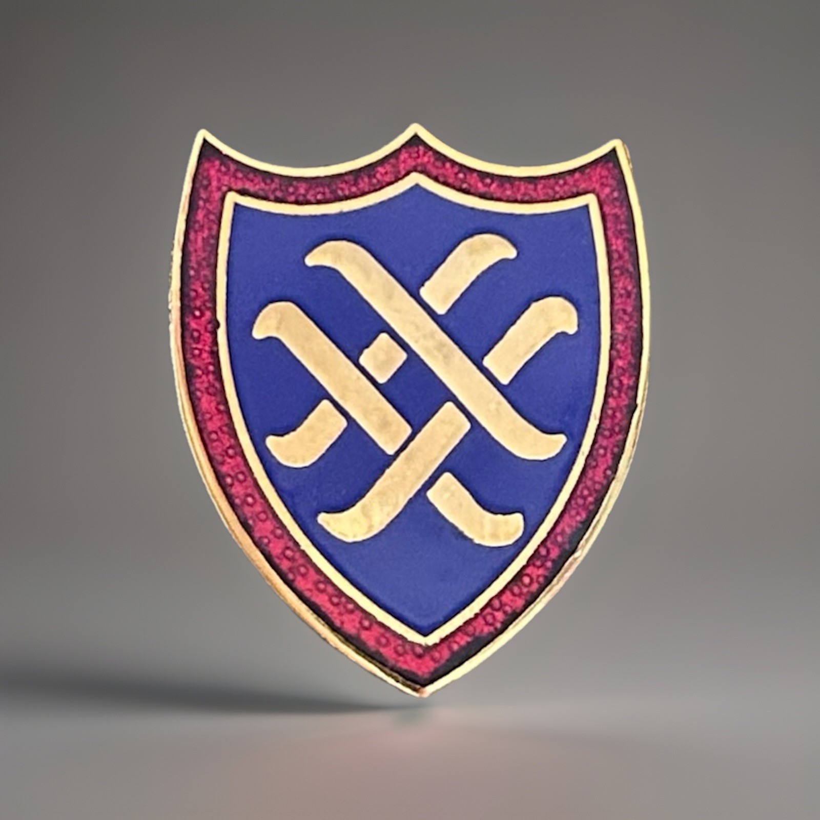 US ARMY 20TH CORPS XX INSIGNIA HAT PIN WW2 Remake
