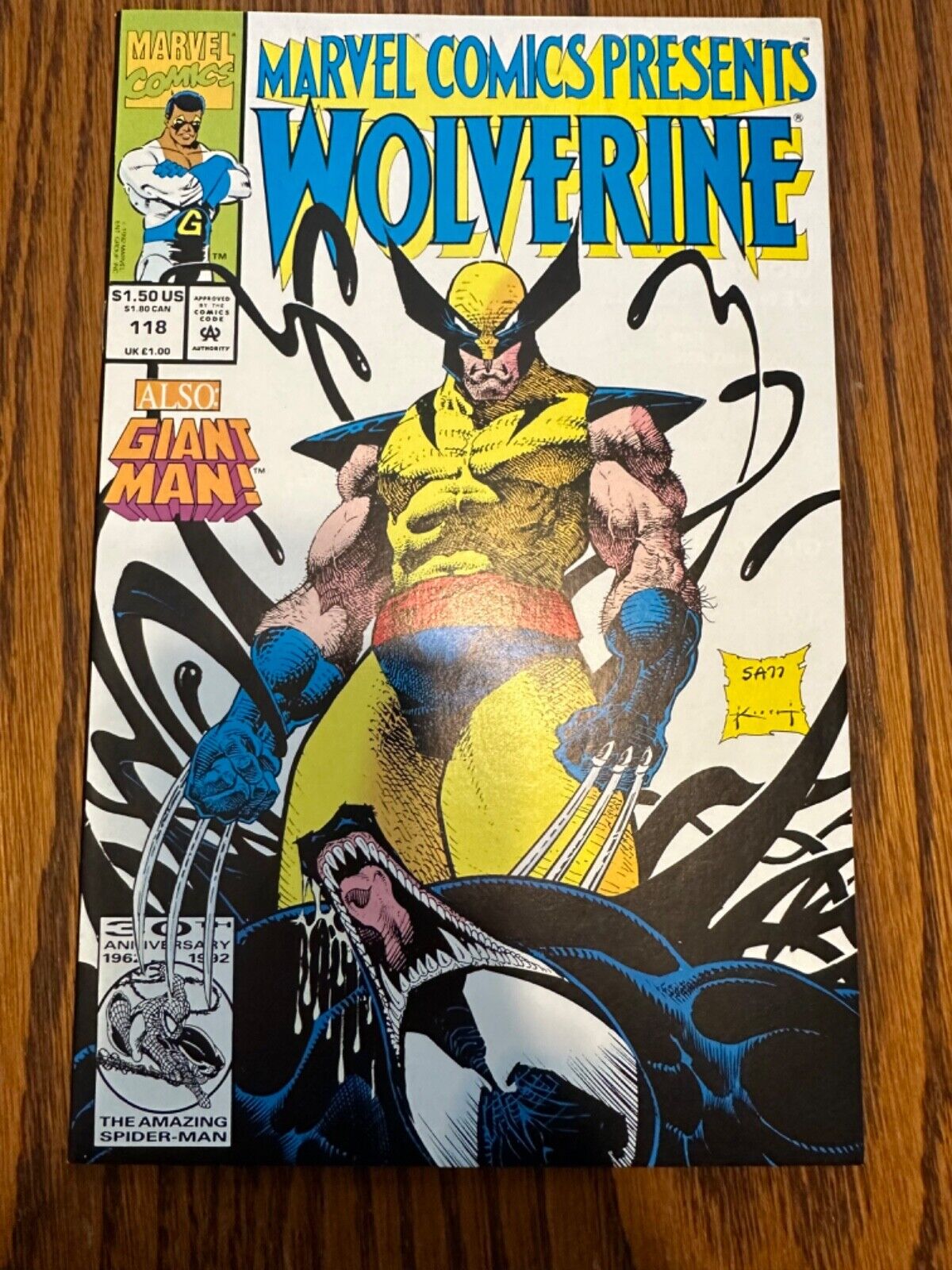 Marvel Comics Presents 118 Preview Doom 2099 2nd Wolverine Venom story 1992