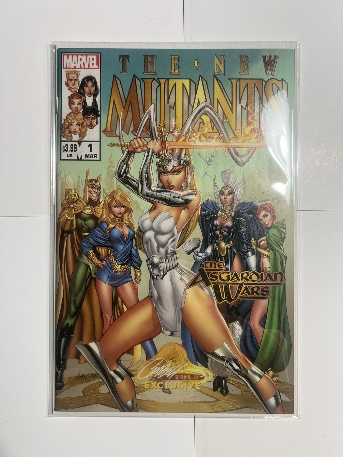 NEW MUTANTS DEAD SOUL #1B J SCOTT CAMPBELL VARIANT Nm MAGIK ASGARDIAN NEW MUTANTS DEAD SOUL #1B J SCOTT CAMPBELL VARIANT Nm MAGIK ASGARDIAN