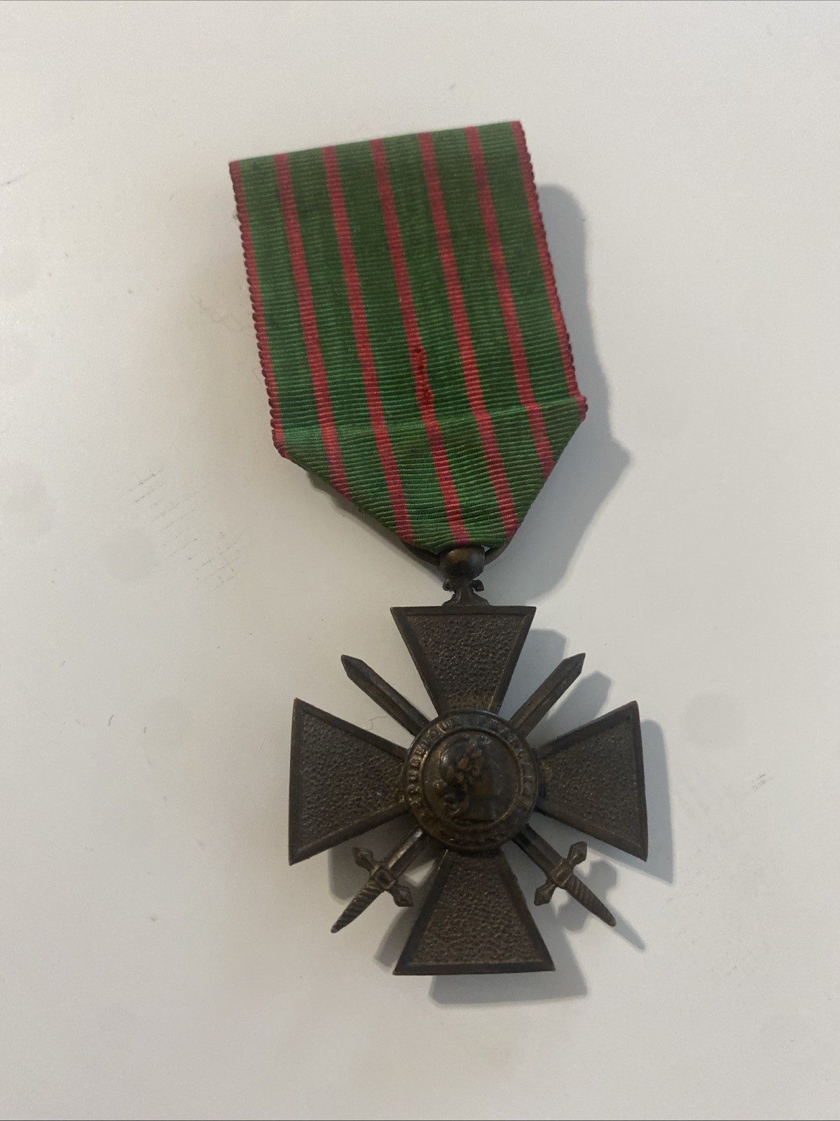 Ww1 French Croix De Guerre 1914-1917 Military Medal Ww1 French Croix De Guerre 1914-1917 Military Medal