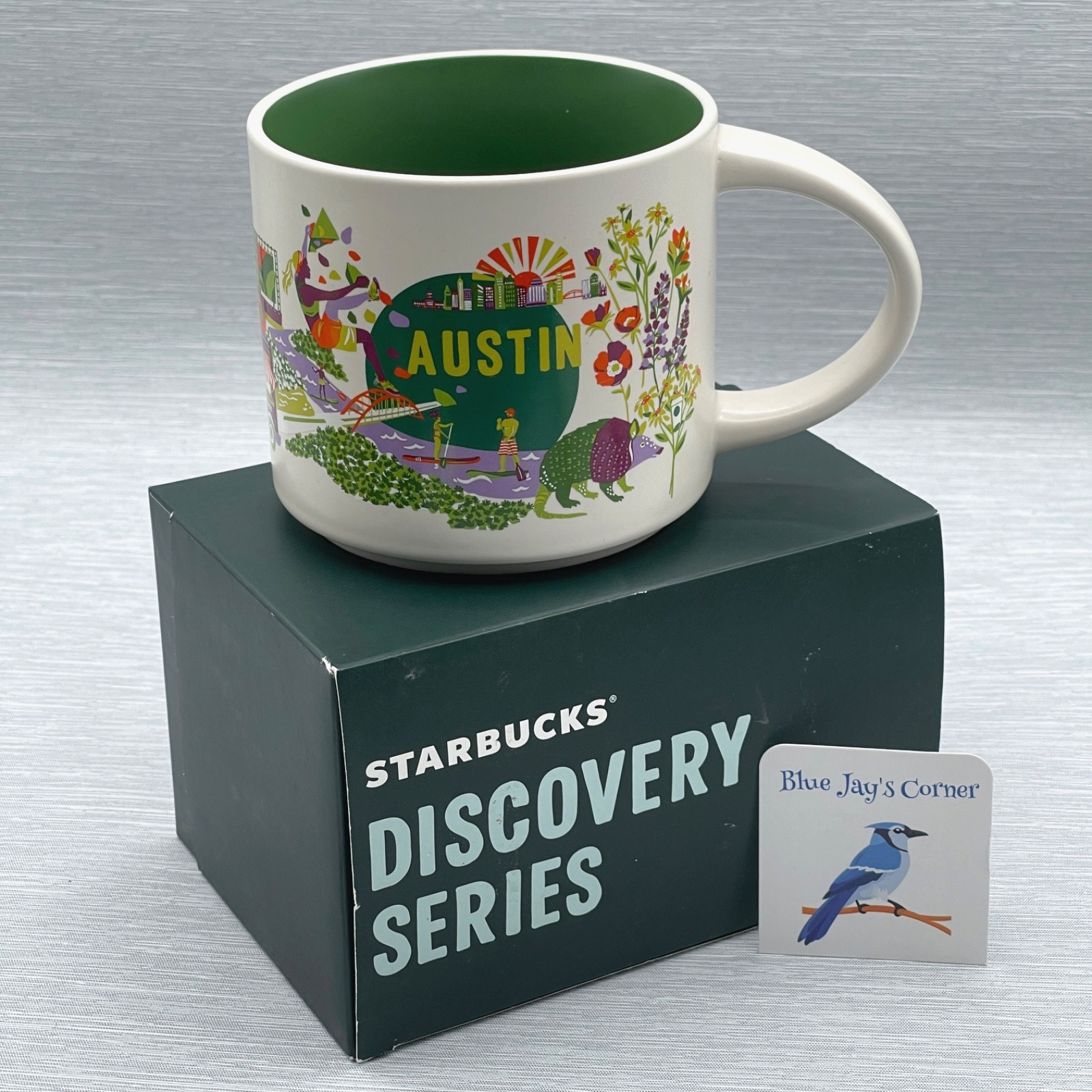 Starbucks Austin Texas Mug Discovery Series Stackable Coffee Cup 2024 14oz Starbucks Austin Texas Mug Discovery Series Stackable Coffee Cup 2024 14oz