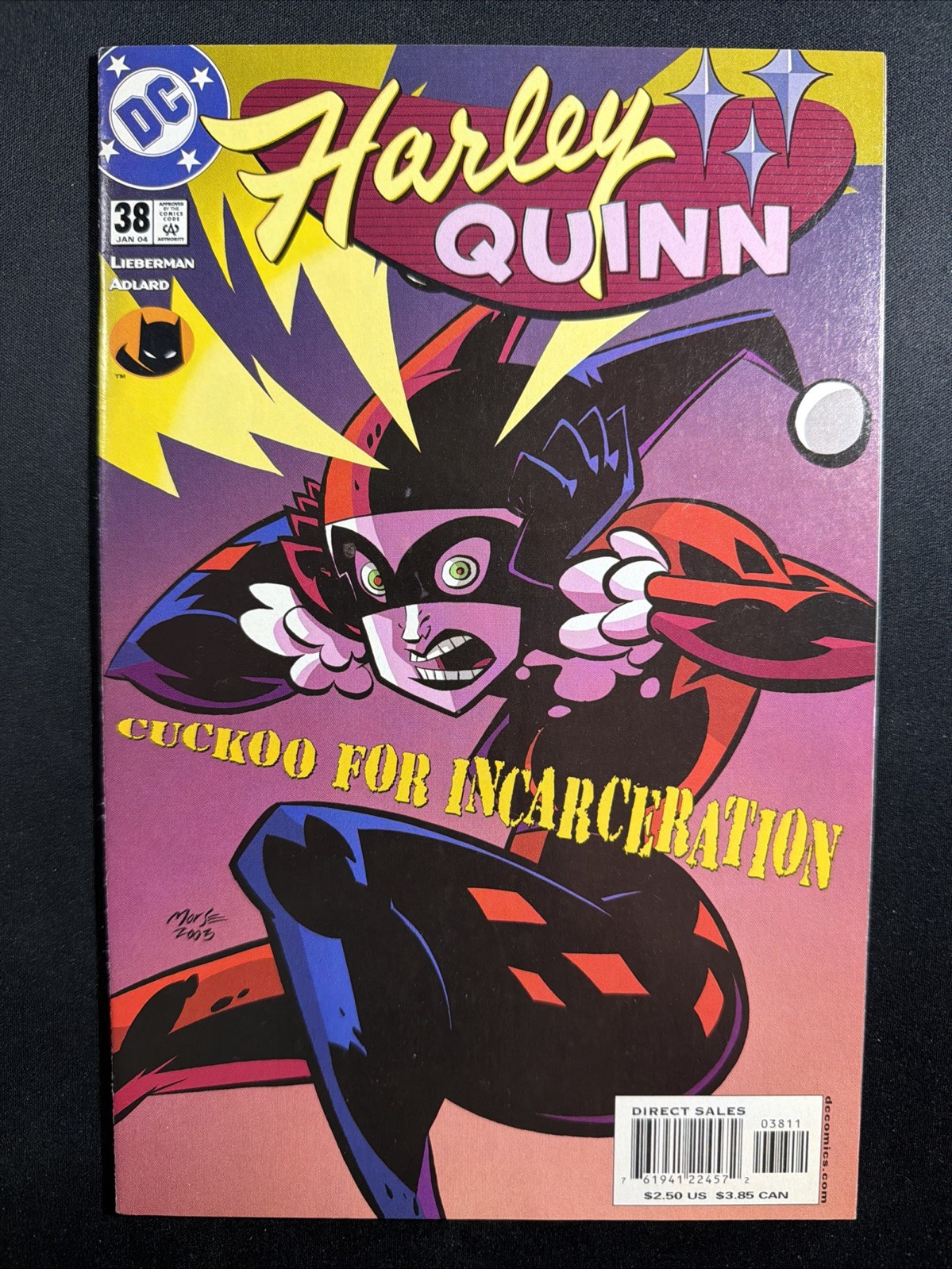 Harley Quinn #38 2004 FINAL ISSUE Low Print Run DC Comics 1st Print VF *A2