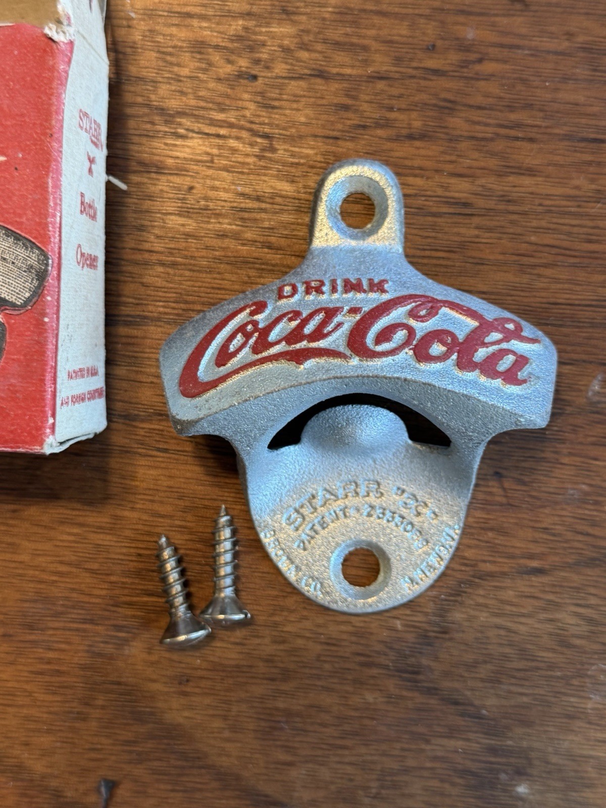 Vintage New Old Stock Starr* Coca-Cola Wall Mount Bottle Opener West Germany