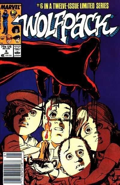Wolfpack (1988) #6 (1/1989) VF- Stock Image