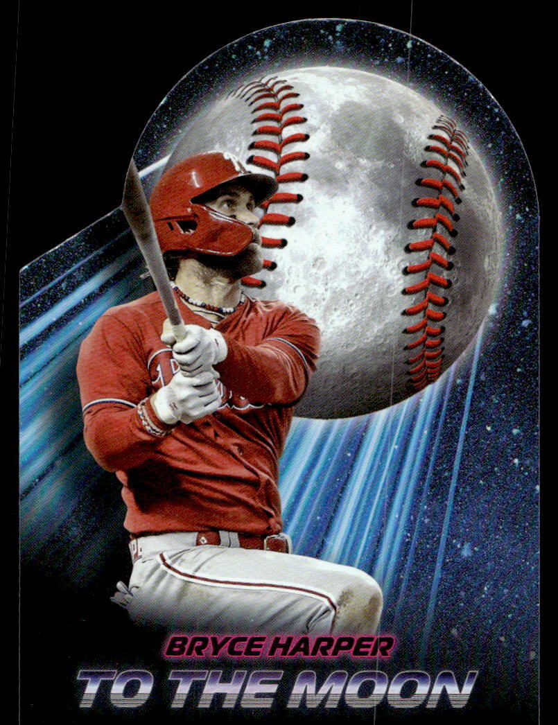 2024 Topps Big League To The Moon TM-3 Bryce Harper Phillies Baseball Card