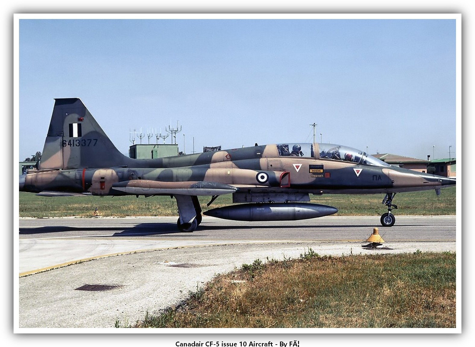 Canadair CF-5 issue 10 Aircraft Canadair CF-5 issue 10 Aircraft