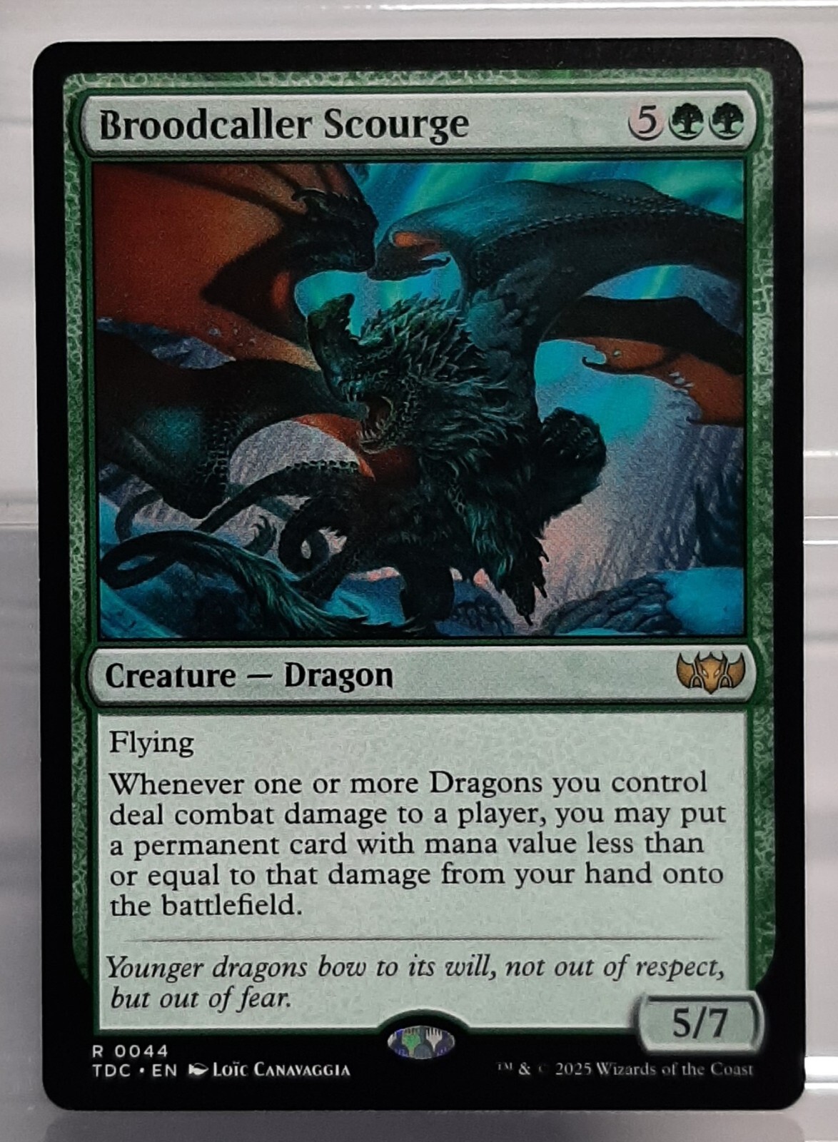 Magic - Broodcaller Scourge - Rare/Creature - Commander: Tarkir Dragonstorm EN/NM Magic - Broodcaller Scourge - Rare/Creature - Commander: Tarkir Dragonstorm EN/NM