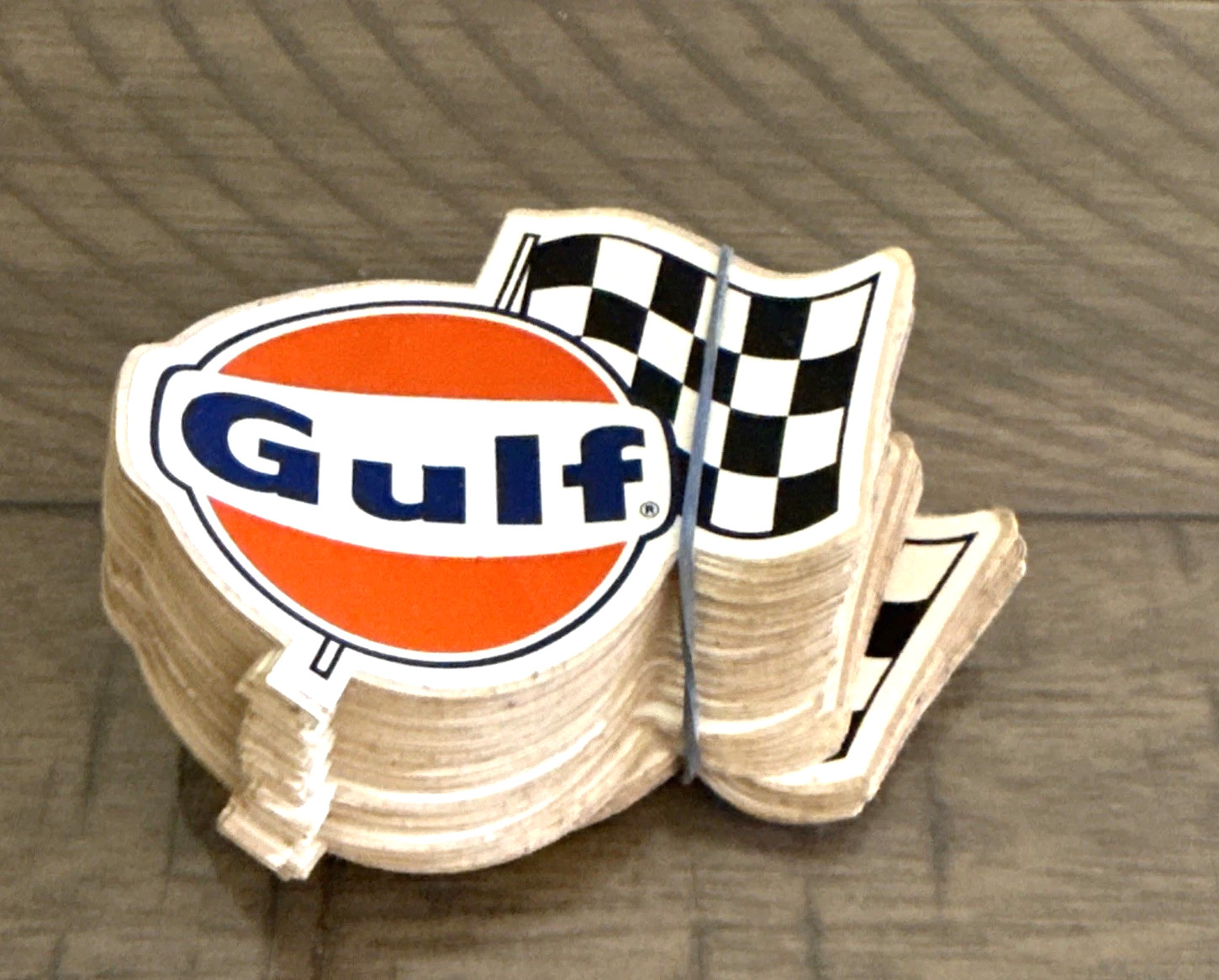85 Original Gulf Oil Company Racing Decals Vintage 1960s 1970s Gas & Oil Sticker 85 Original Gulf Oil Company Racing Decals Vintage 1960s 1970s Gas & Oil Sticker