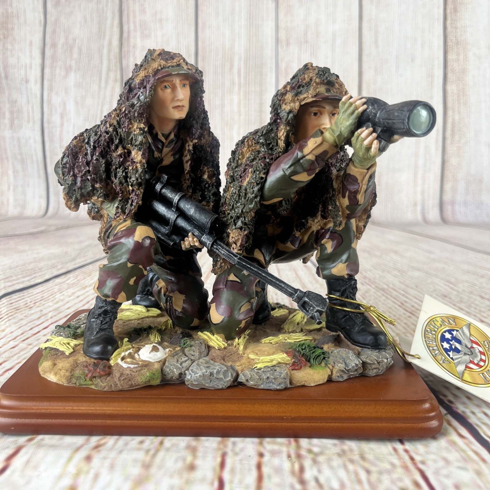 1998 Vtg Vanmark American Heroes “Hidden Menace” Figure Marine Corp Sniper 1/569 1998 Vtg Vanmark American Heroes “Hidden Menace” Figure Marine Corp Sniper 1/569