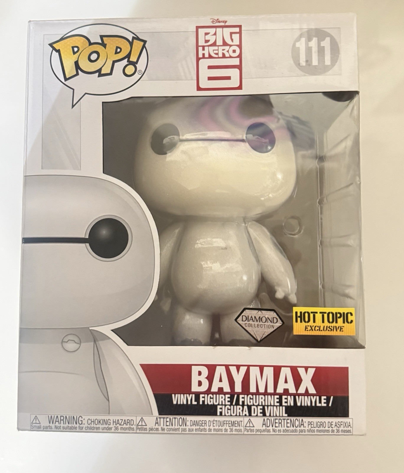 Big Hero 6 Baymax w/ Butterfly Diamond Chase 6 in. 1233 Exclusive NEW Big Hero 6 Baymax w/ Butterfly Diamond Chase 6 in. 1233 Exclusive NEW