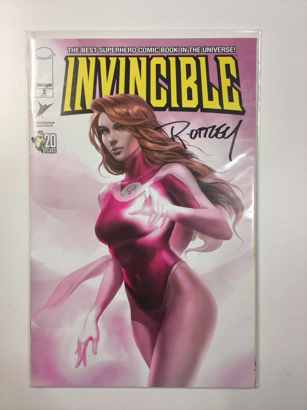 Invincible #2 Florentino Cover SDCC 2023 Signed Ottley w/COA Invincible #2 Florentino Cover SDCC 2023 Signed Ottley w/COA