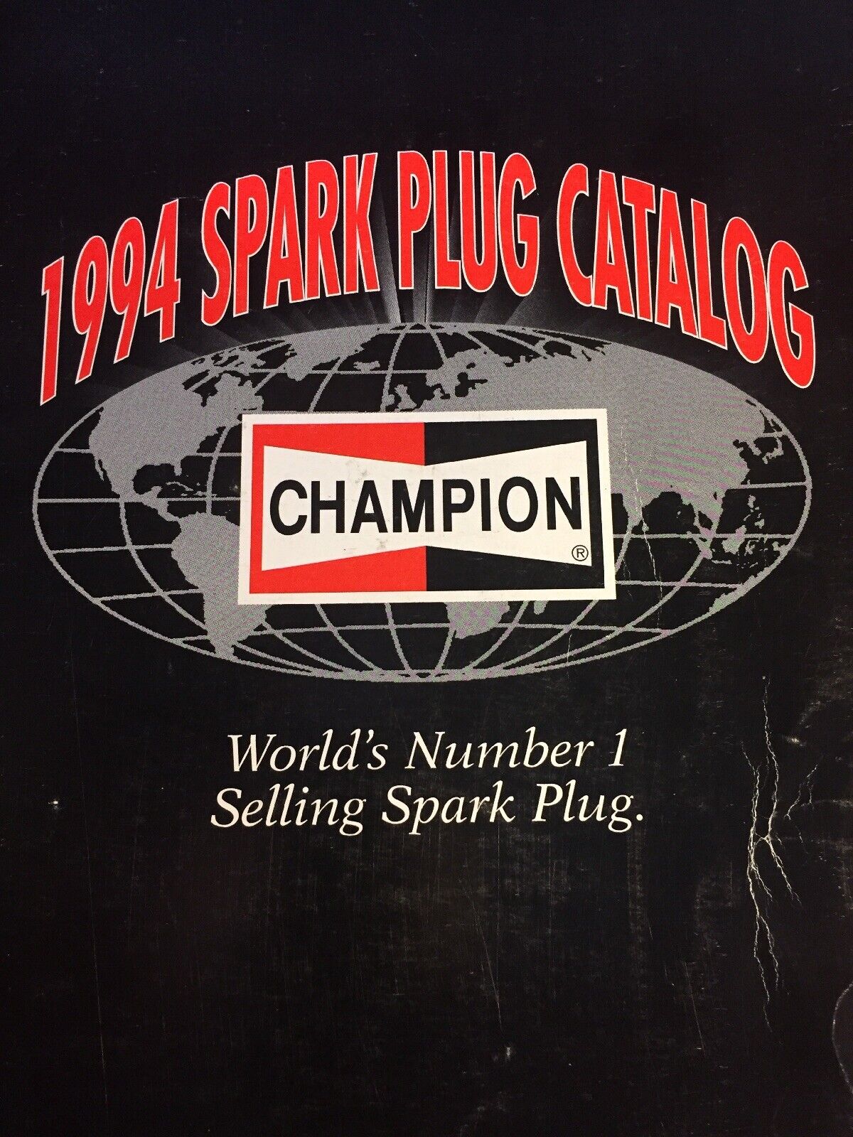 Vintage 1994 Factory Champion Spark Plug Manual Catalog Used OEM