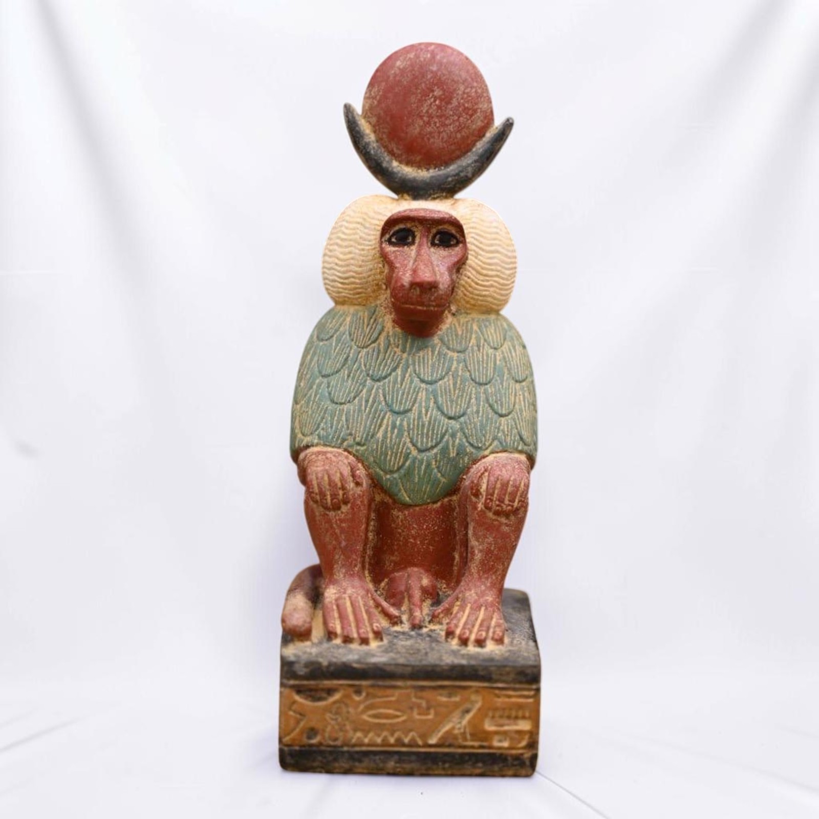 Rare Ancient Egyptian Pharaonic God Baboon Statue Antiques Unique BC