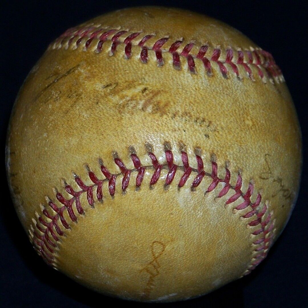 Harry Heilmann SWEET SPOT Signed Autographed Baseball Ball JSA PHOTO LOA WOW