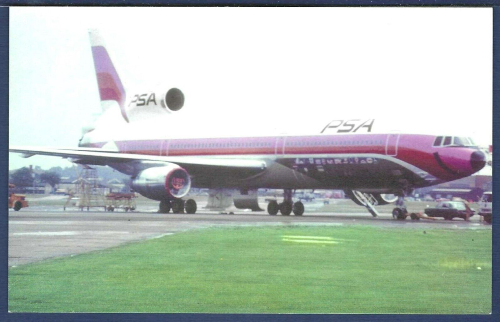 PSA Pacific Southwest Airlines Lockheed L-1011 TriStar Jet Airliner